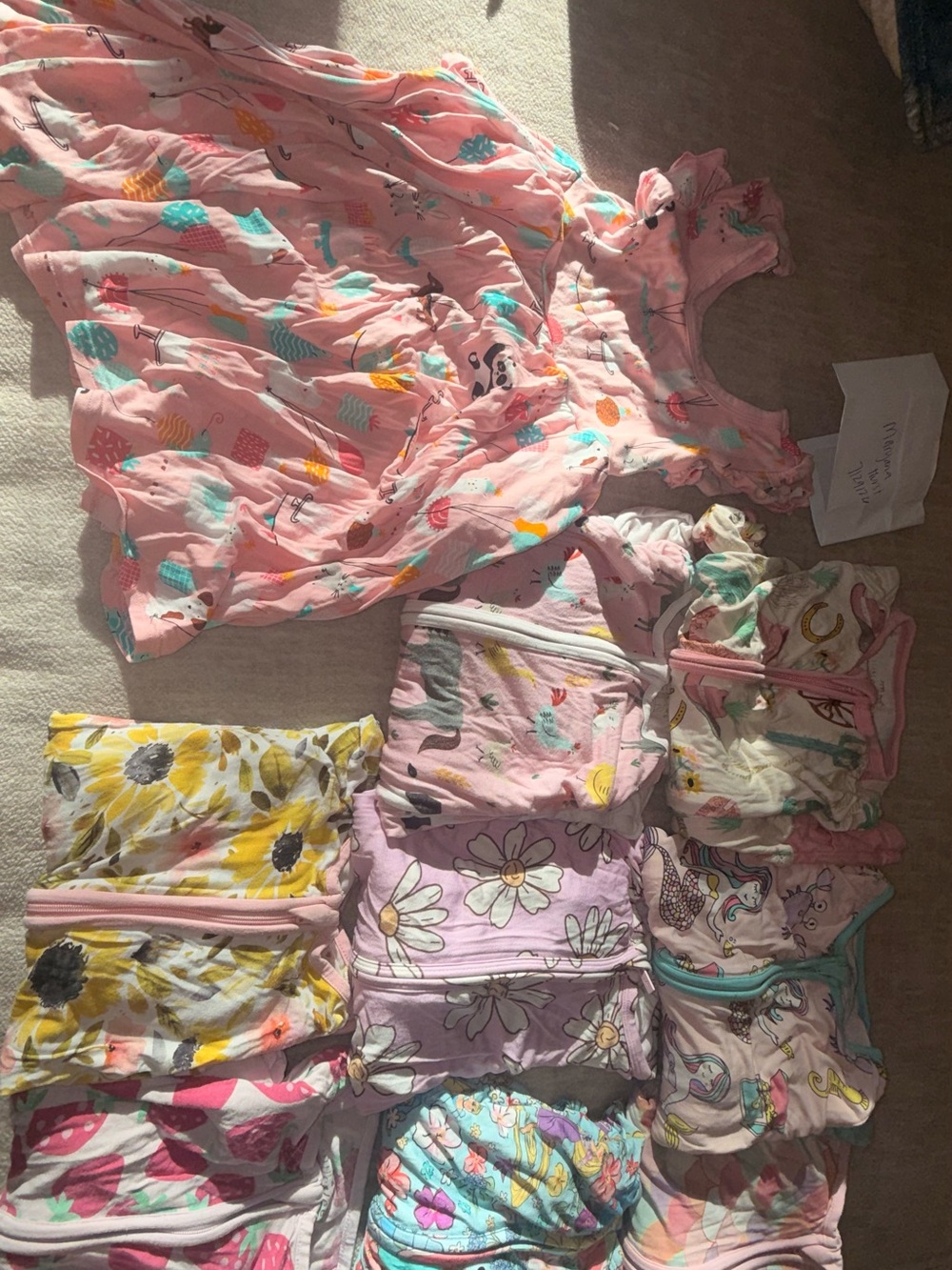 Little sleepies and posh peanut Bundle (9 items)